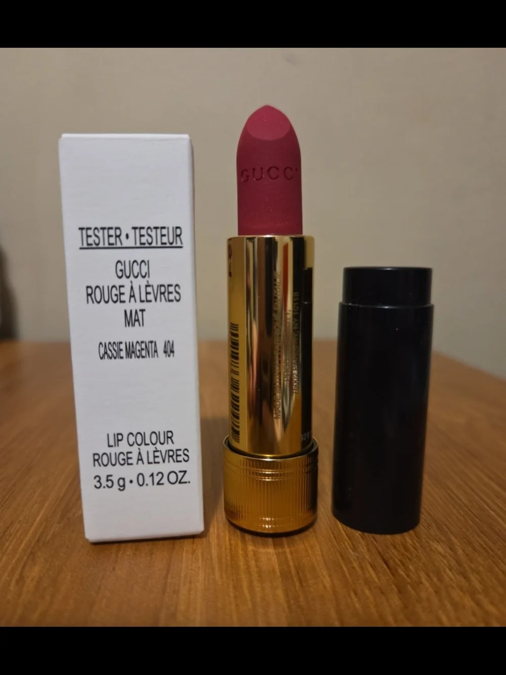 Gucci Matte Lipstick in Magenta
